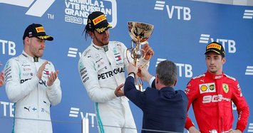 Hamilton leads Mercedes one-two finish at Russian Grand Prix