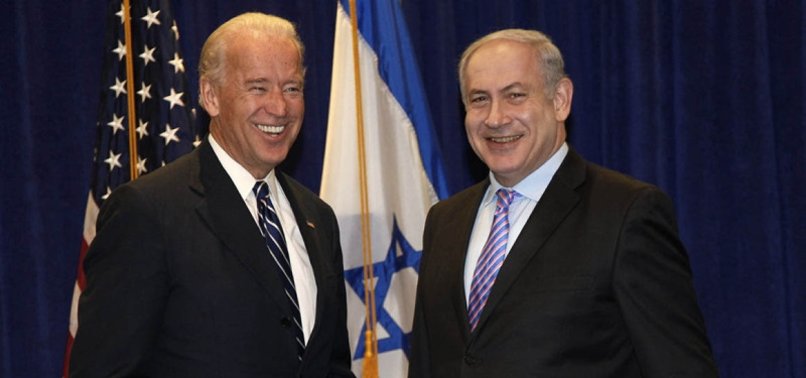 IN PHONE CALL, BABY MURDERER NETANYAHU THANKS BIDEN FOR PRO-ISRAEL STAND AT UN SECURITY COUNCIL AMID GAZA MASSACRES