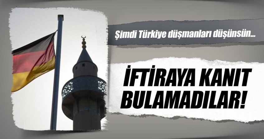 Casusluk iftirasına kanıt bulamadılar