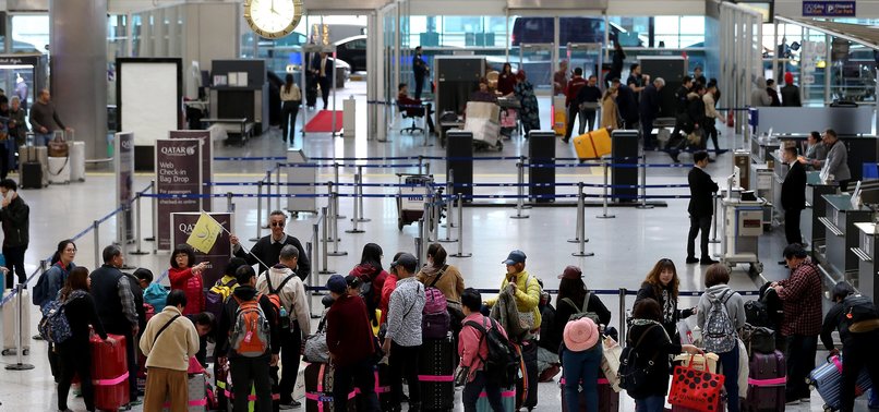INTL PASSENGERS THROUGH TURKISH AIRPORTS UP IN JANUARY