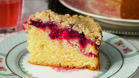 Erikli Crumble Kek