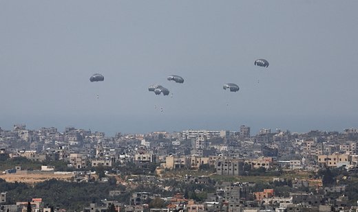 UAE, Egypt conduct largest humanitarian airdrop into northern Gaza