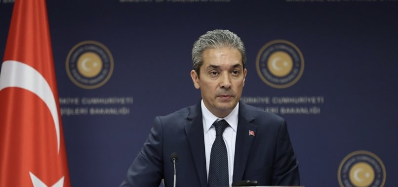 TURKEY URGES GREECE TO ACT IN RESPONSIBLE MANNER