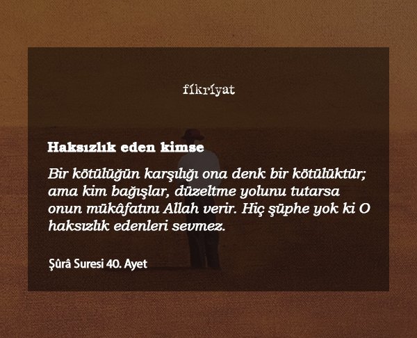 Haksızlık eden kimse