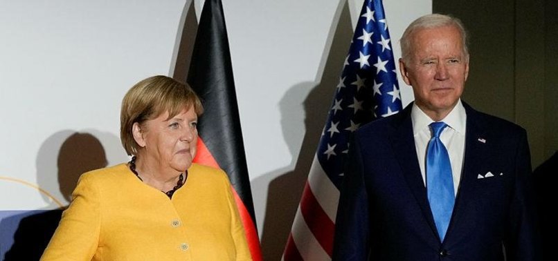 BIDEN, MERKEL DISCUSS EFFORTS TO KEEP RUSSIA FROM MANIPULATING NATURAL GAS FLOWS FOR POLITICAL PURPOSES