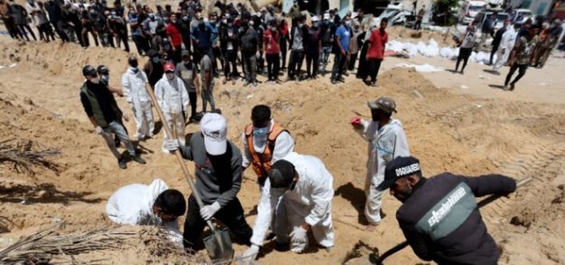 US SEEKING INFORMATION FROM ISRAEL ON INCREDIBLY TROUBLING REPORTS OF GAZA MASS GRAVES