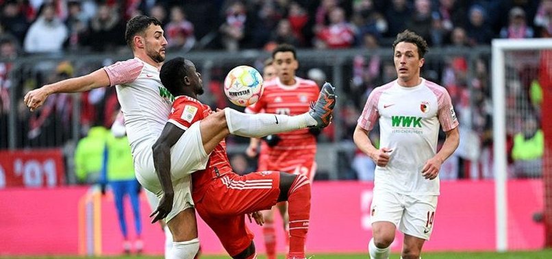 BAYERN CRUISE PAST AUGSBURG 5-3 TO OPEN UP LEAD IN BUNDESLIGA