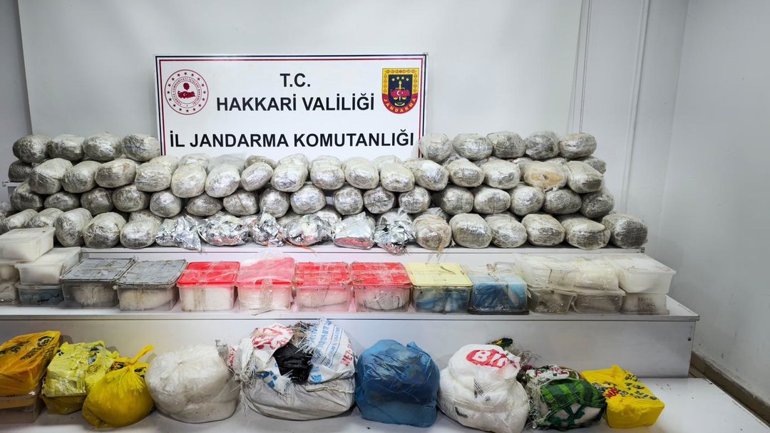 HAKKARİ’DE UYUŞTURUCU OPERASYONU
