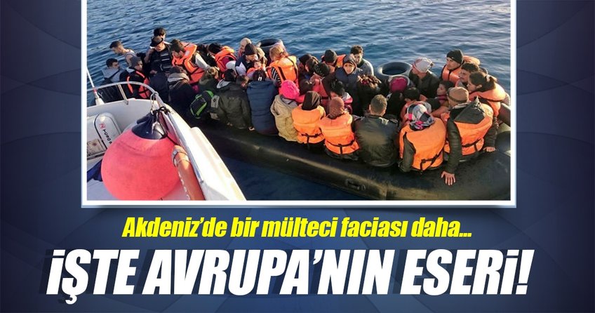 Akdeniz’de sığınmacı faciası