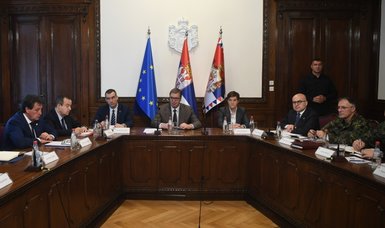 Serbian defense minister replaces President Aleksandar Vucic as party leader