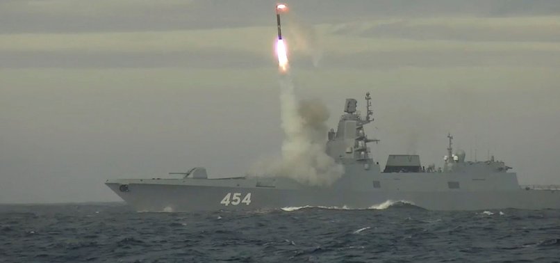 RUSSIAN WARSHIP ARMED WITH HYPERSONIC MISSILES TO JOIN DRILLS WITH CHINA, S.AFRICA