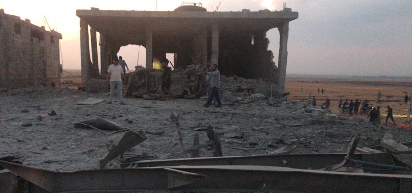 12 CIVILIANS KILLED IN BOMB ATTACK IN SYRIAS ALEPPO NEAR TURKISH BORDER