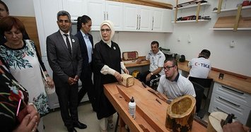 Turkish first lady opens TIKA workshops for people with disabilities in Sarajevo