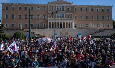 Greek protesters demand higher wages amid cost of living crisis