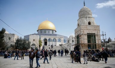 Scores of Israelis storm Jerusalem’s Al-Aqsa complex to celebrate Hanukkah