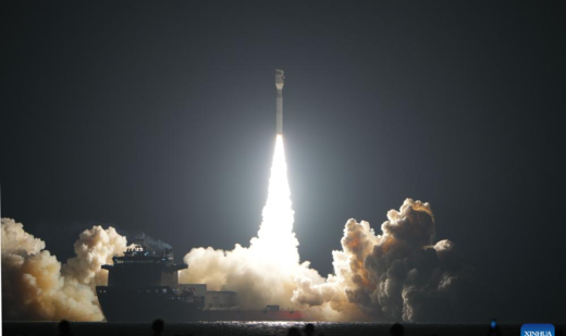 China launches internet satellites
