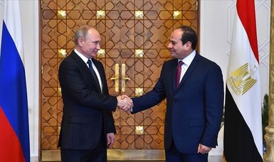 Egyptian, Russian leaders stress need for 2-state solution to guarantee regional security