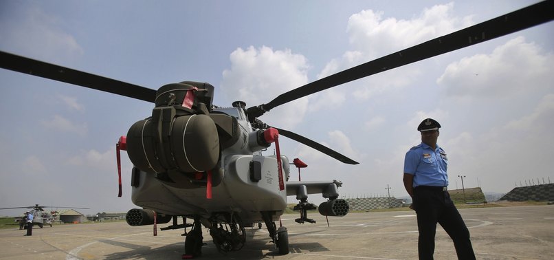 INDIAN AIR FORCE GETS APACHE BOOST FROM US