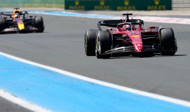 Ferrari's Leclerc crashes out of French GP