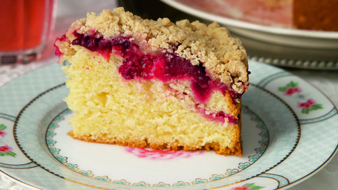 Erikli Crumble Kek