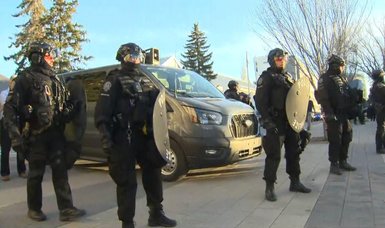 Canada police clear out pro-Palestinian protesters at university