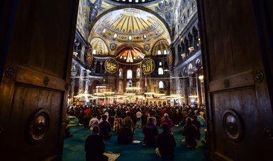 Hagia Sophia Mosque hosts Eid prayer after 87 years