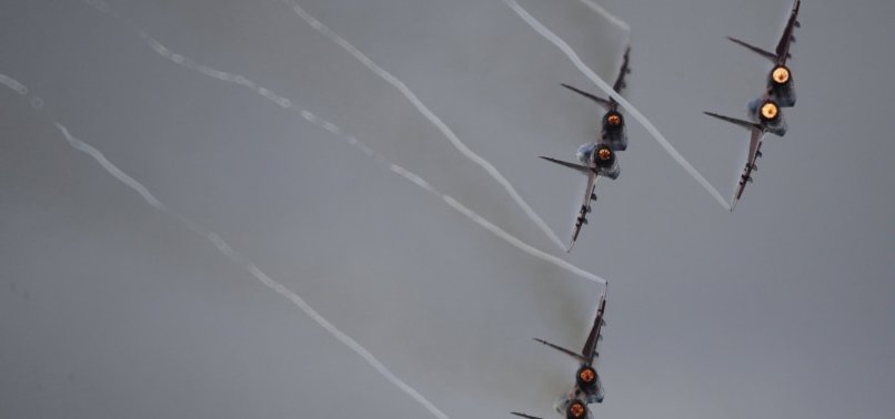 POLANDS PRESIDENT DUDA SUGGESTS GIVING MIG-29S TO UKRAINE