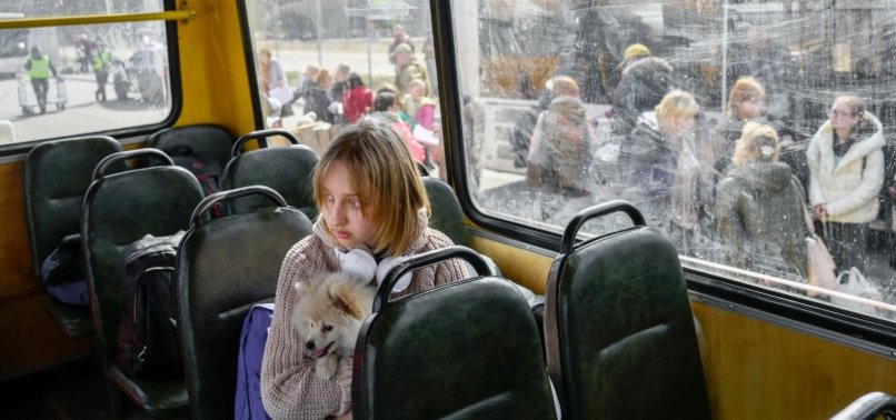 UKRAINE PRESSES ON WITH EFFORTS TO EVACUATE TRAPPED CIVILIANS
