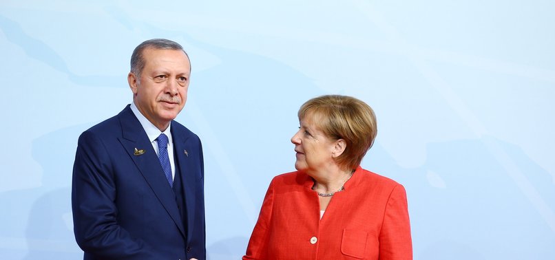 GERMAN CHANCELLOR MERKEL VOWS SUPPORT FOR TURKEY’S ECONOMY