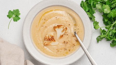 Pastırmalı Karnabahar Çorbası