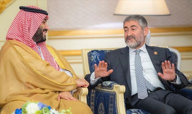 Saudi crown prince meets with Turkish officials Nebati and Kalin
