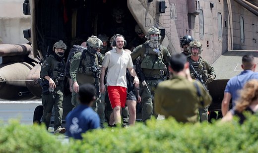IDF says rescued 4 Israeli hostages alive in Gaza Strip