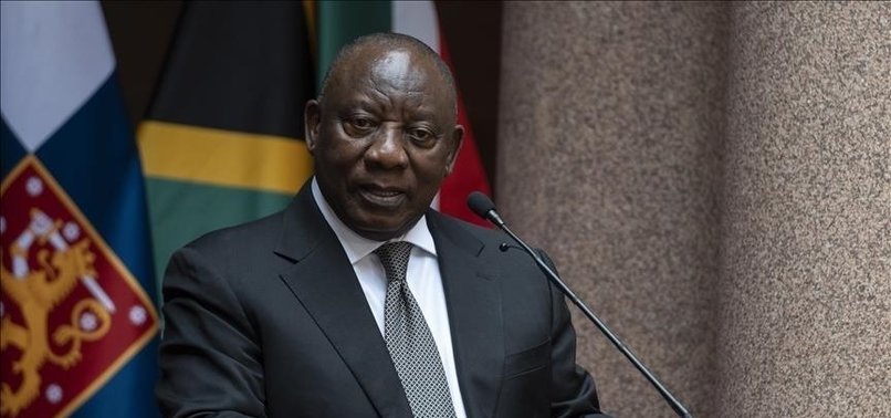 SOUTH AFRICAN PRESIDENT SAYS WAR IN GAZA GENOCIDE, REPEATS CALL FOR CEASE-FIRE