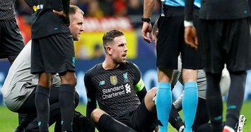 Liverpool captain Jordan Henderson out for three weeks