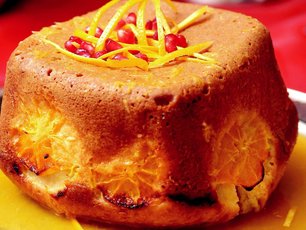 Portakallı Islak Yılbaşı Keki