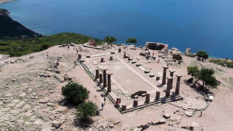 1800’den bu yana kazılan kent: Assos