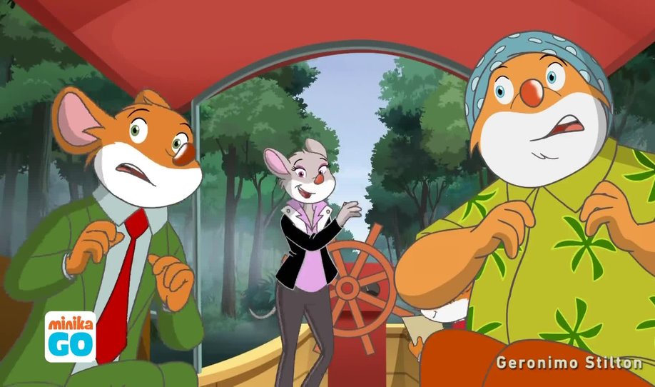 geronimo stilton 3 sezon 5 bolum minika go
