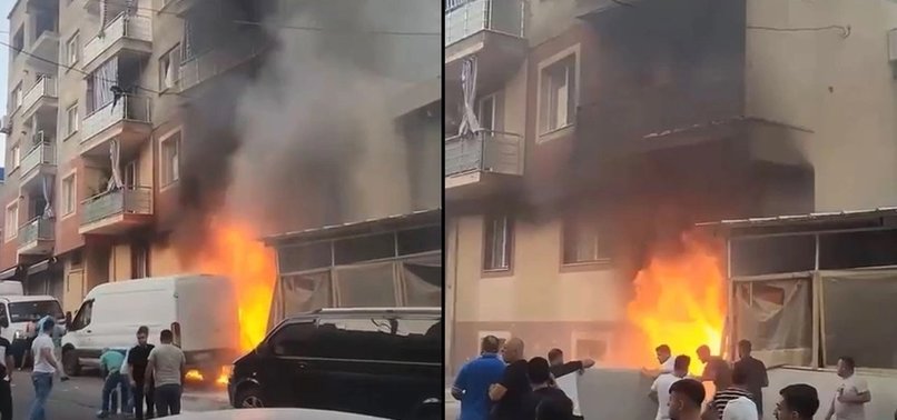 WAREHOUSE FIRE IN IZMIR: 8 PEOPLE ,INCLUDING 4 CHILDREN, AFFECTED BY SMOKE