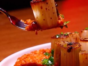 Muhammara Yatağında Fırın Pırasa