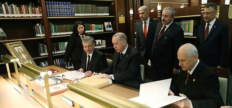 ERDOĞAN INAUGURATES NATIONS LIBRARY LOCATED IN CAPITAL ANKARA