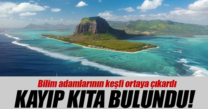 Mauritius’un altından kayıp kıta çıktı
