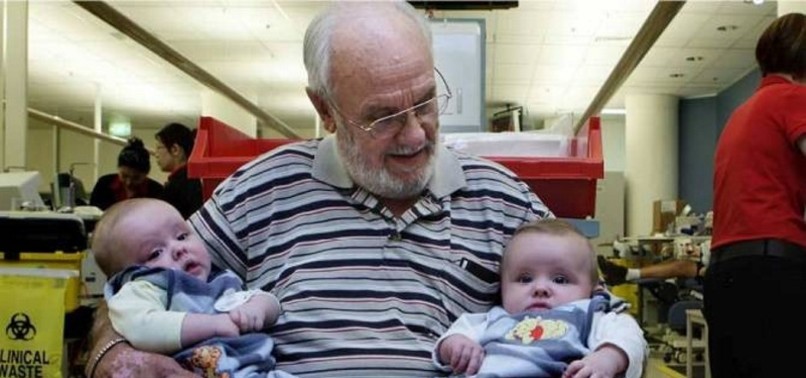 MAN WITH GOLDEN ARM MAKES FINAL BLOOD DONATION AFTER SAVING 2.4M BABIES OVER 60 YEARS