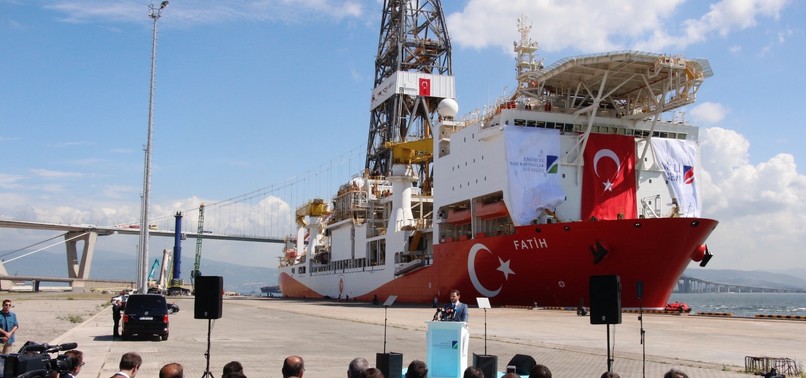 TURKEY SENDS OUT FIRST DRILLING VESSEL TO EASTERN MEDITERRANEAN SEA TO FIND OIL, NATURAL GAS