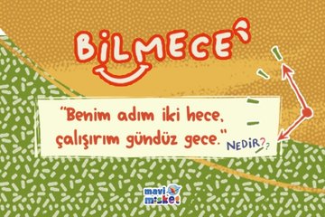 Bilmece / mavimisket