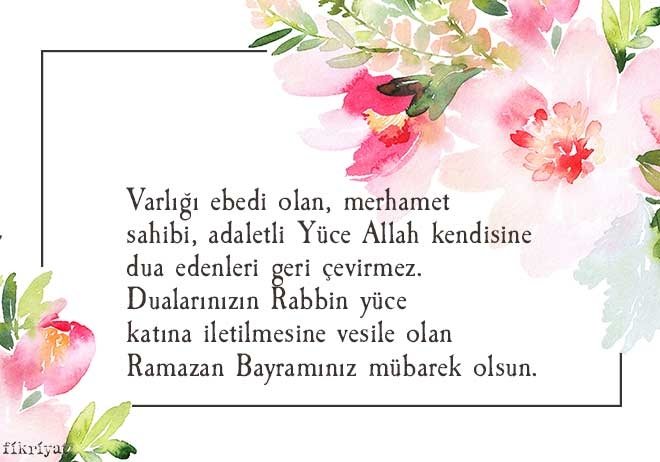 Ramazan Bayrami Mesajlari Duali 2019 Dini Bayram Mesajlari