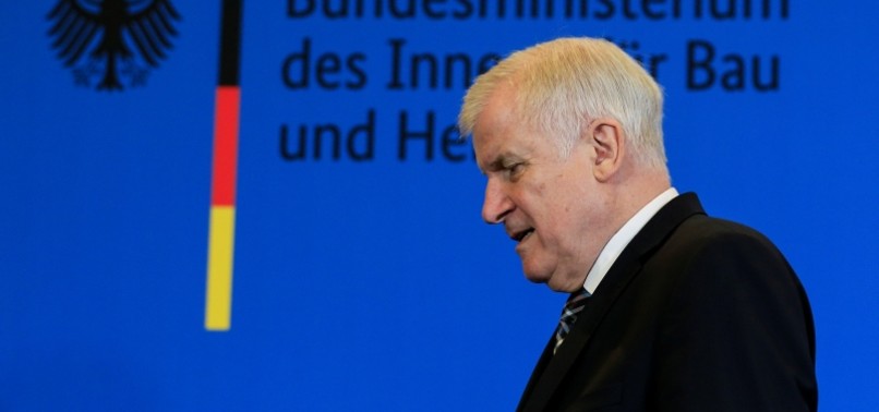 GERMAN INTERIOR MINISTER SEEHOFER TO STEP DOWN AS CSU LEADER: REPORT