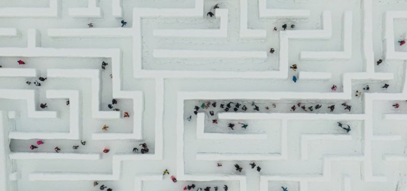 THE WORLDS LARGEST SNOW MAZE WELCOMES VISITORS