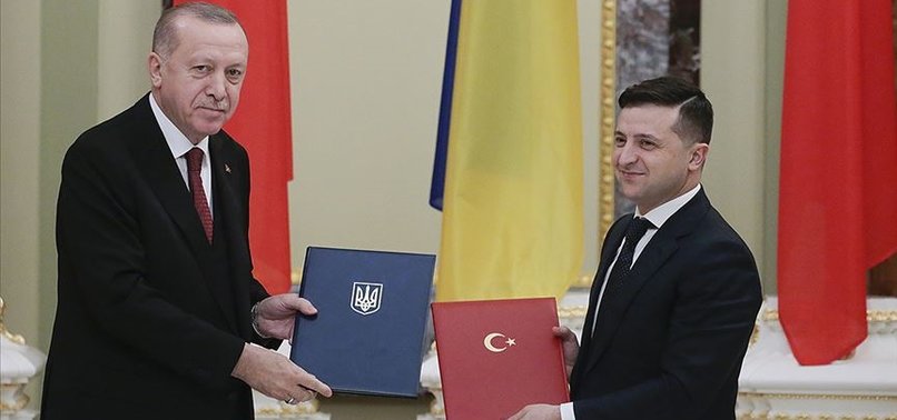 TURKISH, UKRAINIAN PRESIDENTS DISCUSS BILATERAL RELATIONS, REGIONAL ISSUES