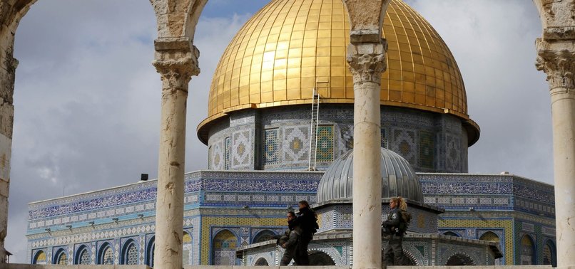 ISRAELI POLICE DETAIN 6 TURKISH CITIZENS AT AL-AQSA MOSQUE IN JERUSALEM