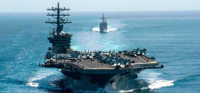 PENTAGON CHIEF ORDERS AIRCRAFT CARRIER USS NIMITZ TO REMAIN IN MIDDLE EAST OVER IRAN THREAT
